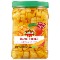 Del Monte Mango Chunks, In Extra Light Syrup, 64 Ounce