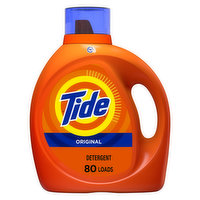 Tide Tide Liquid Laundry Detergent, Original, 80 loads, 115 fl oz, 115 Ounce