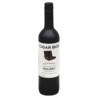 Cigar Box Malbec, Reserve, Wine of Argentina, Vintage 2012, 750 Millilitre