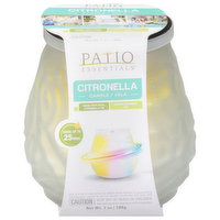 Patio Essentials Candle, Vela, Citronella, 1 Each