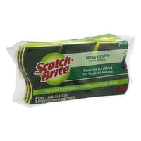 Scotch - Brite Scrub Sponges, Heavy Duty, 9 Pack, 9 Each