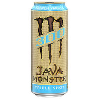 Java Monster Energy Coffee, French Vanilla, Triple Shot, 300, 15 Fluid ounce