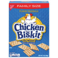 Chicken in a Biskit Baked Snack Crackers, Original, Family Size, 12 Ounce