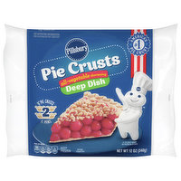 Pillsbury Pie Crusts, Deep Dish, All-Vegetable, Shortening, 12 Ounce