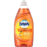 Dawn Ultra Antibacterial Liquid Dish Soap Orange Scent, 28 Fluid ounce