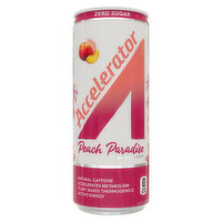 Accelerator Energy Drink, Peach Paradise, 12 Fluid ounce