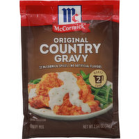 McCormick Gravy Mix, Country, Original, 2.64 Ounce
