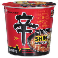 Nongshim Shin Noodles, Gourmet Spicy, 2.64 Ounce