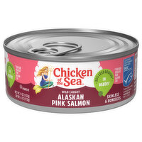 Chicken of the Sea Alaskan Pink Salmon, in Water, Skinless & Boneless, Wild-Caught, 5 Ounce