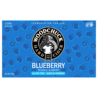 Woodchuck Hard Cider, Blueberry, 6 Each