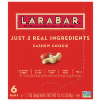 Larabar Bars, Cashew Cookie, 6 Each