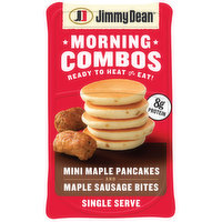 Jimmy Dean Jimmy Dean® Morning Combos, Mini Maple Pancakes and Maple Sausage Bites, 3.27 oz., 3.27 Ounce