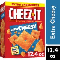 Cheez-It Cheese Crackers, Extra Cheesy, 12.4 Ounce