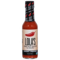 Lola's Fine Hot Sauce, Ghost Pepper, 5 Fluid ounce