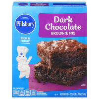 Pillsbury Brownie Mix, Dark Chocolate, 18.4 Ounce