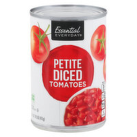 Essential Everyday Tomatoes, Petite, Diced, 14.5 Ounce