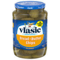 Vlasic Pickles, Bread & Butter Chips, 24 Fluid ounce