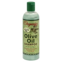 Organics Organics Olive Oil Shampoo, for All Hair Types, 12 Ounce