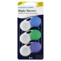 Bausch + Lomb Contact Lens Cases, Fashion, Extra Value 3 Pack, 3 Each