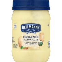 Hellmann's Mayonnaise, Organic, 15 Ounce