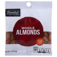 Essential Everyday Almonds, Whole, 2 Ounce