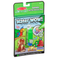 Melissa & Doug Water Wow! Water-Reveal Pad, Animal, On The Go, 1 Each