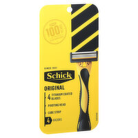 Schick Razors, Original, 4 Each