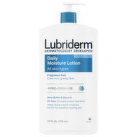 Lubriderm Moisture Lotion, Daily, 24 Fluid ounce
