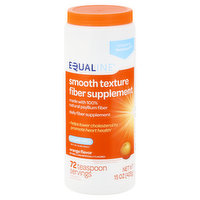 Equaline Fiber Supplement, Smooth Texture, Sugar Free, Orange Flavor, 15 Ounce