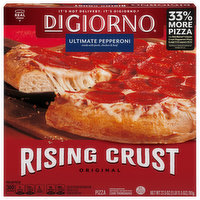 DiGiorno Pizza, Rising Crust, Original, Ultimate Pepperoni, 27.5 Ounce