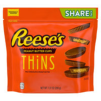 Reese's Peanut Butter Cups, Thins, Share Pack, 7.37 Ounce