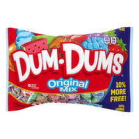 Dum Dums Pops, Original, Assorted, 11.4 Ounce