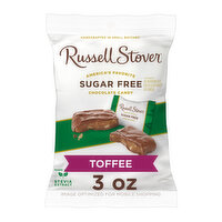 Russell Stover sugar free Chocolate Candy, Sugar Free, Toffee, 3 Ounce