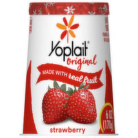Yoplait Yogurt, Low Fat, Strawberry, 6 Ounce