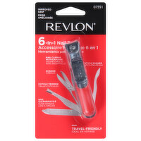 Revlon Nail Tool, 6-in-1, Travel-Friendly, 1 Each