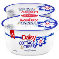 Daisy Pure & Natural Cottage Cheese, 4% Milkfat Minimum, 2 Pack, 2 Each