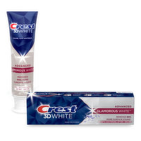 Crest 3D White Advanced Glamorous White Toothpaste, 3.8 oz, 3.8 Ounce