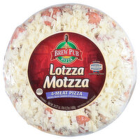 Brew Pub Pizza Lotzza Motzza Pizza, 4-Meat, 24.27 Ounce