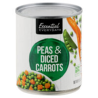 Essential Everyday Peas & Diced Carrots, 8.5 Ounce