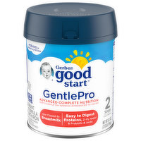 Gerber Good Start Infant Formula, with Iron, Milk Based Powder, GentlePro 2, 24.5 Ounce