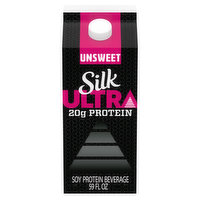 Silk Ultra Unsweet Soy Protein, 59 Fluid ounce