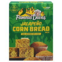 Famous Dave's Corn Bread Mix, Jalapeno, 15 Ounce