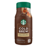Starbucks Coffee Beverage, Premium, Vanilla Sweet Cream, Cold Brew, 40 Fluid ounce