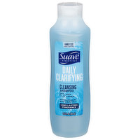 Suave Essentials Shampoo, Cleansing, Daily Clarifying, Family Size, 22.5 Fluid ounce