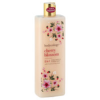 Bodycology Body Wash & Bubble Bath, Cherry Blossom, 2 in 1, 16 Ounce