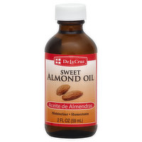 De La Cruz Sweet Almond Oil, 2 Ounce