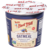 Bob's Red Mill Oatmeal, Gluten Free, Blueberry and Hazelnut, 2.5 Ounce