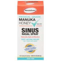 ManukaGuard Sinus Nasal Spray, Manuka Honey, 0.65 Fluid ounce