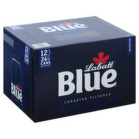 LABATT Blue Beer, Canadian Pilsener, 12 Each