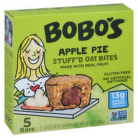 Bobo's Stuff'd Oat Bites, Apple Pie, 5 Pack, 5 Each